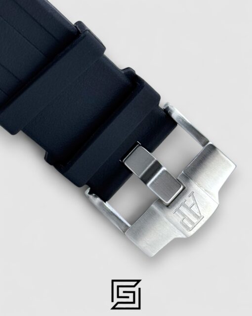 Alternative view of ROYAL OAK OFFSHORE j03168-R/BLACK - HALF WHITE- Silver