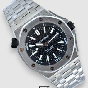 ROYAL OAK OFFSHORE j03168 AUTOMATIC FLAT-M/SILVER - BLACK - Image 1
