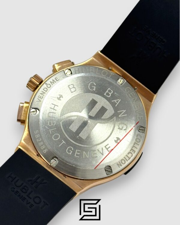 Hublot Big Bang Women – Black Diamond Bezel, Rose Gold & Black Dial