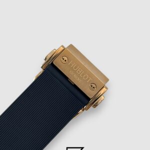 ⁦Hublot Big Bang Women – Black Dial, White Diamond Bezel & Rose Gold⁩ - الصورة ⁦4⁩