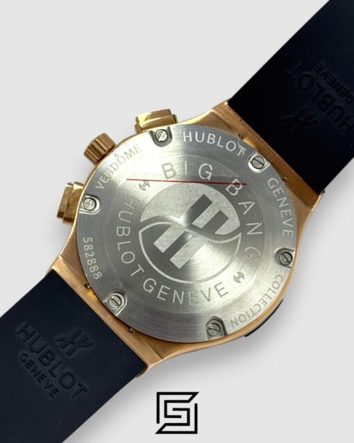 Alternative view of BIG BANG WOMEN NUMBERS BLACK AND WHITE DIAMOND-R/BLACK - BLACK - ROSE