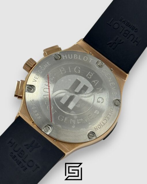 Alternative view of BIG BANG WOMEN NUMBERS WHITE DIAMOND-R/BLACK - BLACK - ROSE