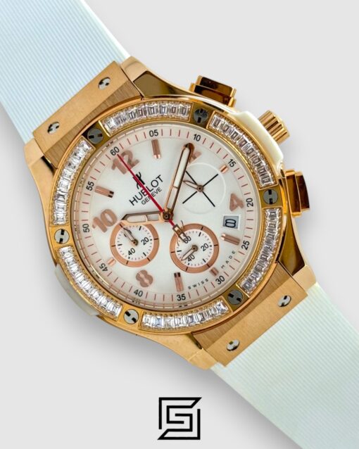 BIG BANG WOMEN NUMBERS WHITE DIAMOND-R/WHITE - WHITE - ROSE