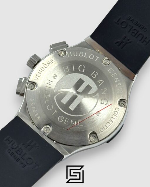 Alternative view of BIG BANG WOMEN NUMBERS WHITE DIAMOND-R/BLACK - WHITE - SILVER