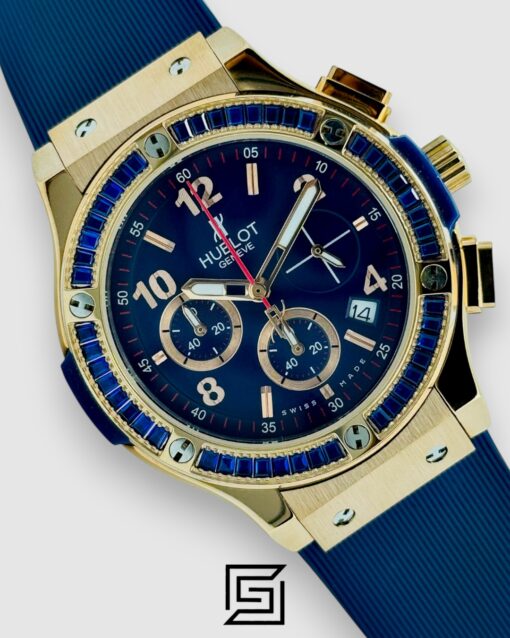 BIG BANG WOMEN NUMBERS BLUE DIAMOND-R/BLUE- BLUE- ROSE