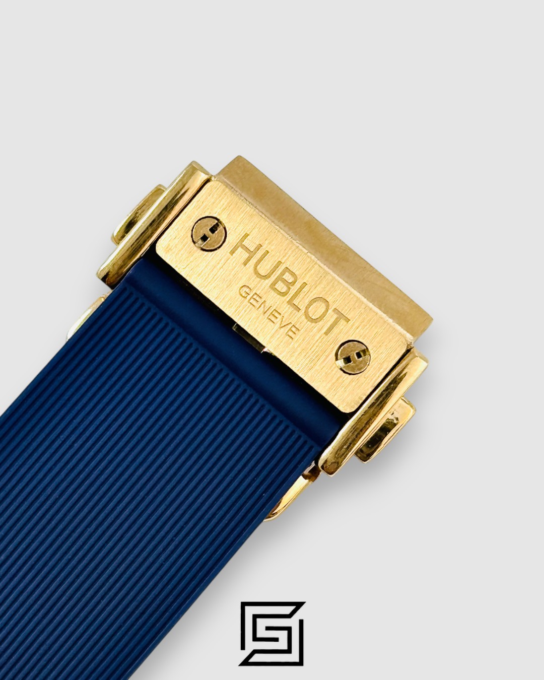 ⁦Hublot Big Bang Women – Blue Diamond Bezel, Rose Gold & Blue Dial⁩ - الصورة ⁦4⁩