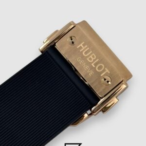 ⁦Hublot Big Bang Women – Black Diamond Bezel, Rose Gold & Black Dial⁩ - الصورة ⁦5⁩