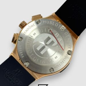 ⁦Hublot Big Bang Women – Black Diamond Bezel, Rose Gold & Black Dial⁩ - الصورة ⁦6⁩