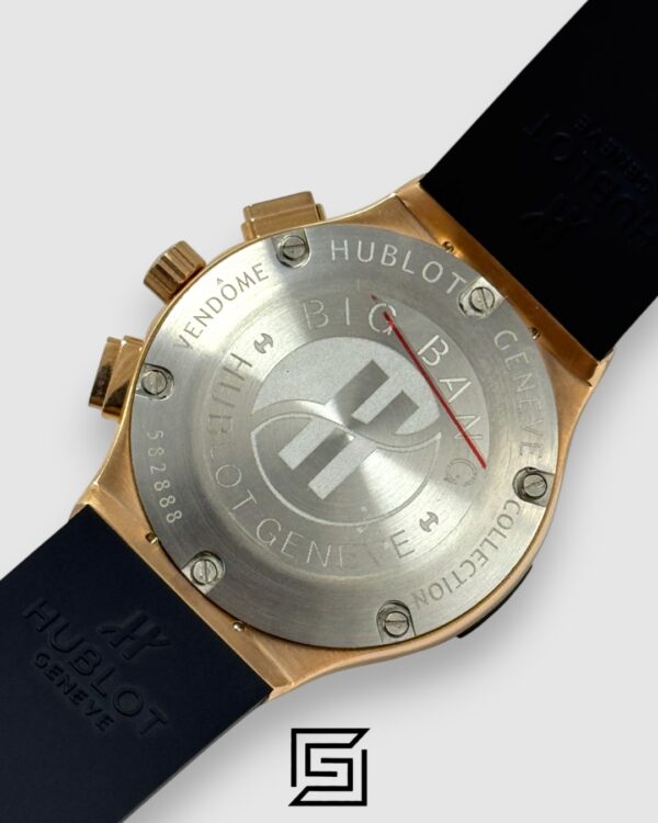 Hublot Big Bang Women – Black Diamond Bezel, Rose Gold & Black Dial