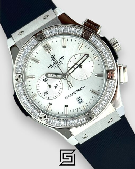 BIG BANG WOMEN WHITE DIAMOND/BLACK - WHITE - SILVER