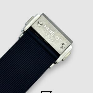 ⁦Hublot Big Bang Women - White Diamond - Black Rubber Strap - Japanese Quartz⁩ - الصورة ⁦3⁩