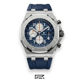 AP Royal Oak Offshore Chronograph Blue Silver Bezel
