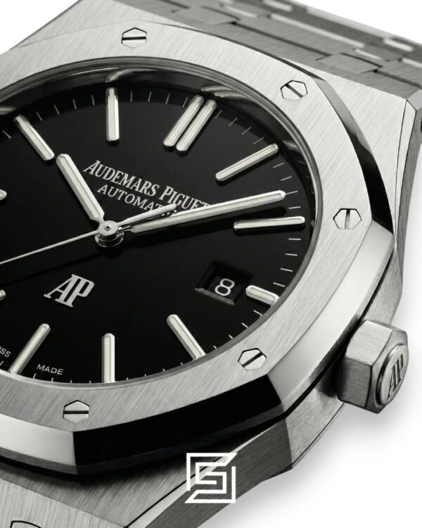 Audemars Piguet Royal Oak Automatic Flat Black Shine – Stainless Steel