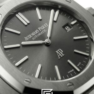 ⁦Audemars Piguet Royal Oak Automatic Flat Grey Shine – Stainless Steel⁩ - الصورة ⁦2⁩