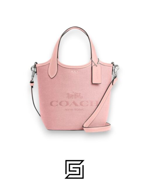 Bags,Leather,Women Hanna Bucket Bag CR169 Pink Coach