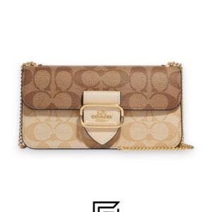 Bags,Leather,Women Morgan Crossbody In Blocked Signature Canvas CH167 Coach