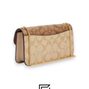 Bags,Leather,Women Morgan Crossbody In Blocked Signature Canvas CH167 Coach