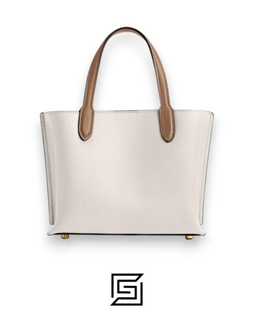 Bags,Leather,Women WILLOW TOTE BAG 18 CW549 White Coach