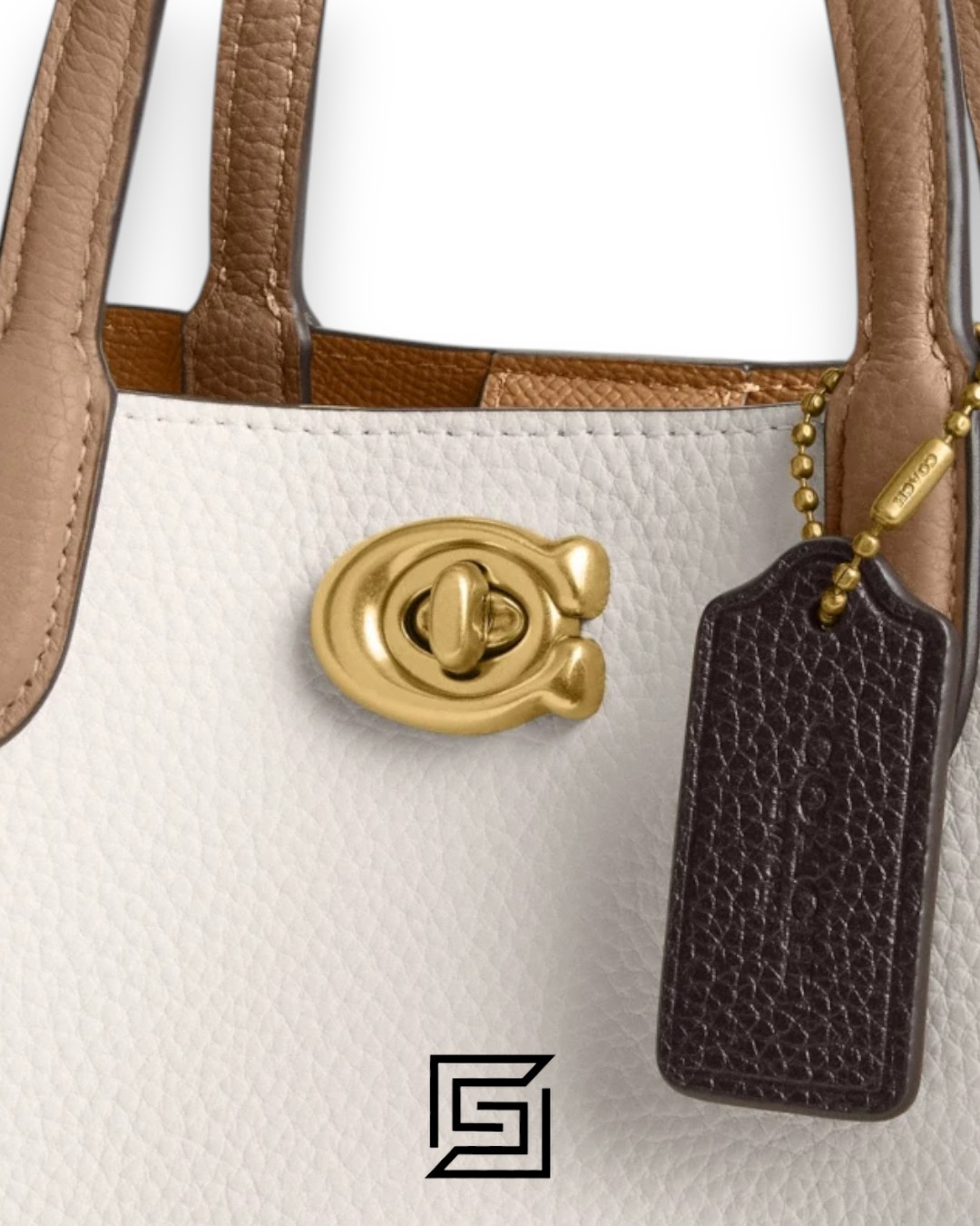 Bags,Leather,Women WILLOW TOTE BAG 18 CW549 White Coach