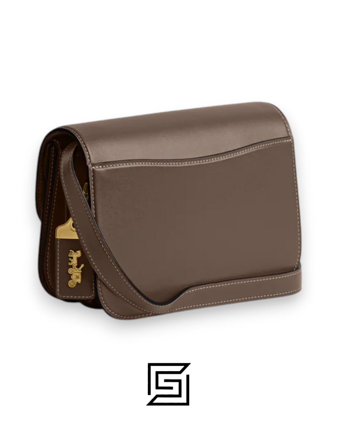 Bags,Leather,Women Idol Bag Style No.CM557 Light Brown Coach