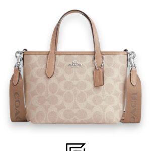Bags,Leather,Women City Mini Tote Bag In Signature Canvas CW032 Coach