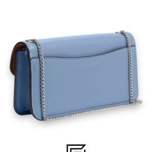 Bags,Leather,Women Morgan Crossbody In Signature Chambray CH150 Blue Coach