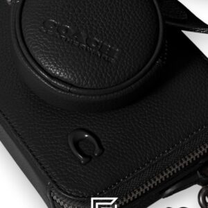 Bags,Leather,Men,Women Charter Slim Crossbody CC070 Black Coach