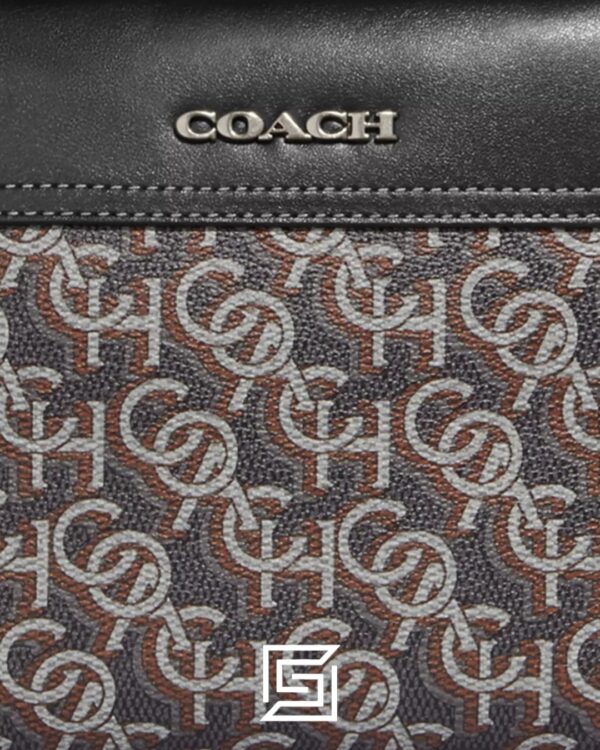 Bags,Leather,Men,Women Graham Crossbody Bag With Coach Monogram Print CF484 Coach