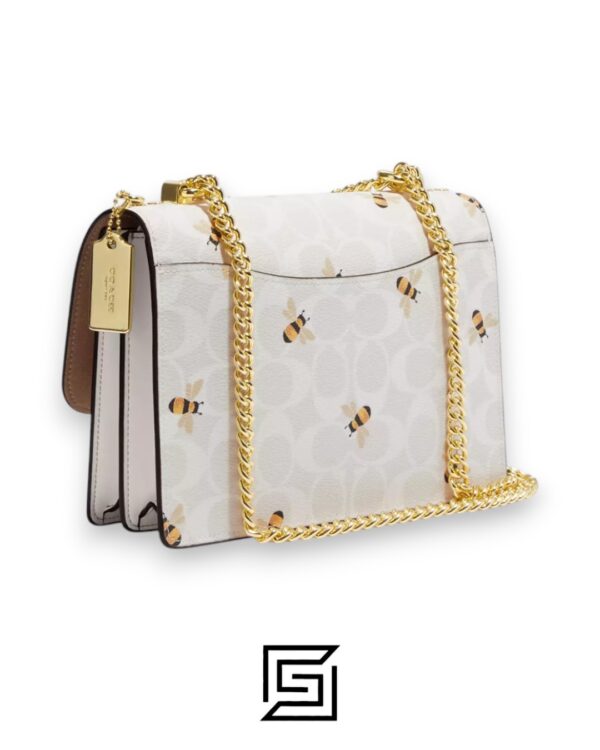Bags,Leather,Women Klare Crossbody Bag In Signature Canvas With Bee Print CH515 Coach