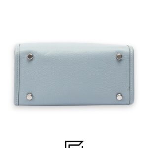 Bags,Leather,Women Dempsey Tote 22 In Signature Jacquard With Stripe And Coach Patch Style No. C8417 Light Blue Coach