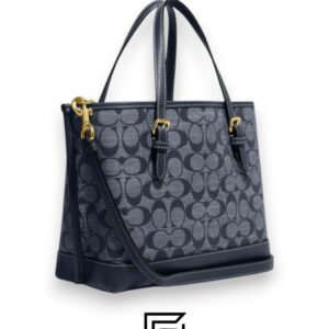 Bags,Leather,Women Mollie Tote 25 In Signature Chambray CH228 Coach