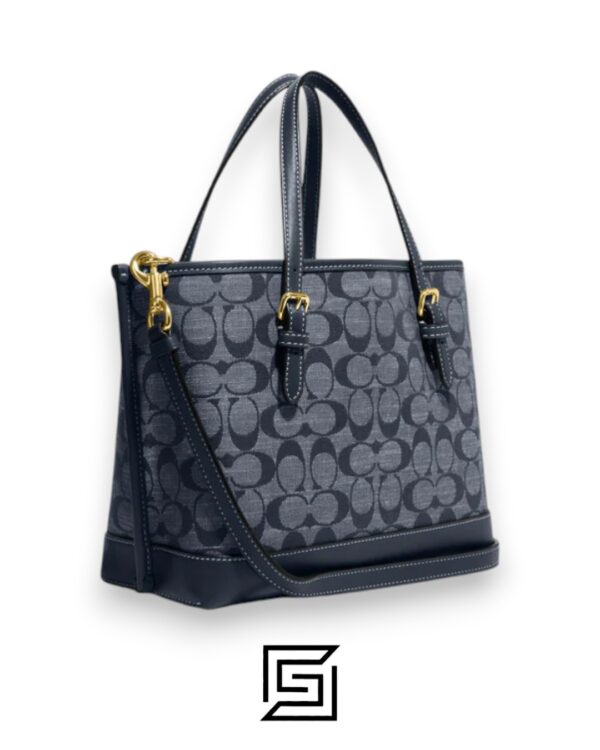 Bags,Leather,Women Mollie Tote 25 In Signature Chambray CH228 Coach