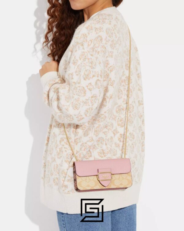Bags,Leather,Women Morgan Crossbody In Signature Canvas CE693 Coach