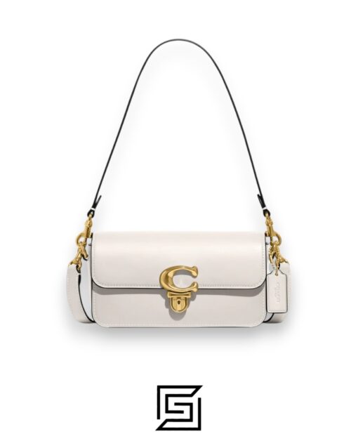 Bags,Leather,Women Studio Shoulder Bag 19 Style Number: C7936 White Coach