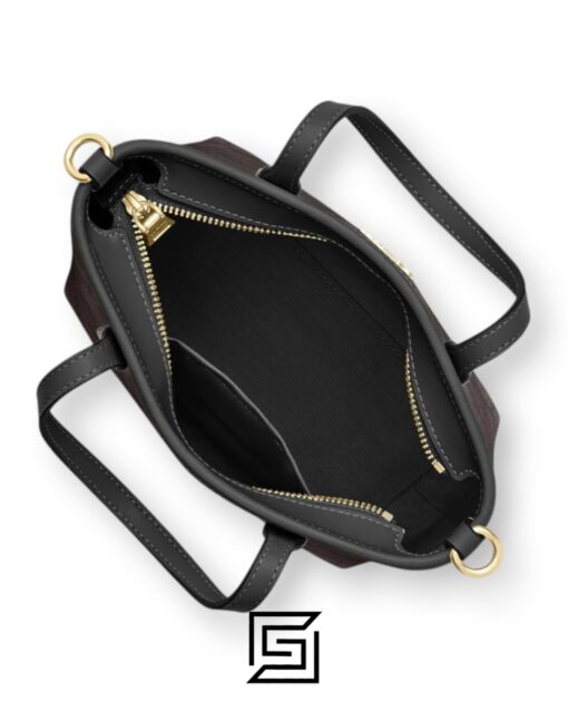 Collection City Mini Tote Bag In Signature Canvas CW032 BROWN 