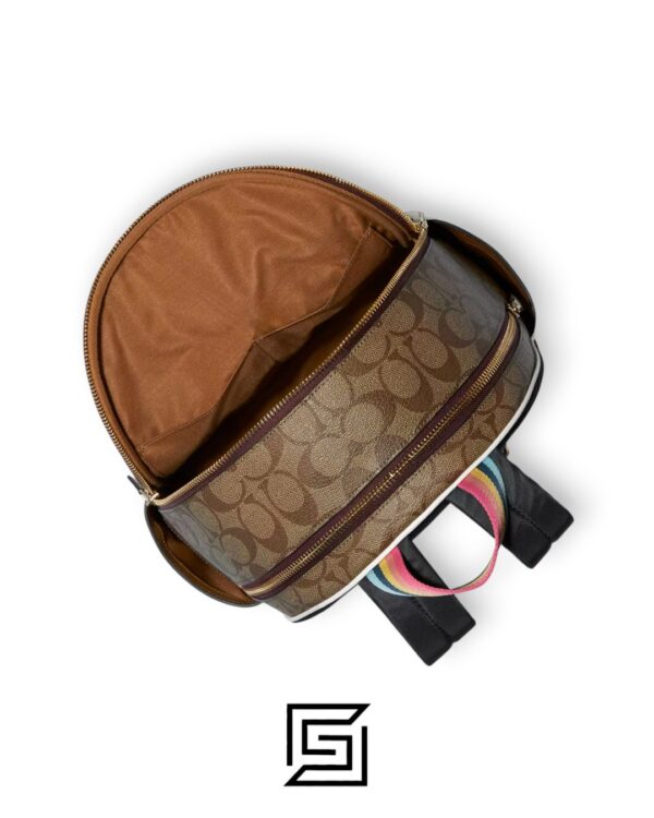 Bags,Leather,Women Coach X Peanuts Court Backpack In Signature Canvas With Varsity Patches C4115 Coach