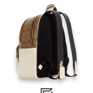 Bags,Leather,Women Coach X Peanuts Court Backpack In Signature Canvas With Varsity Patches C4115 Coach