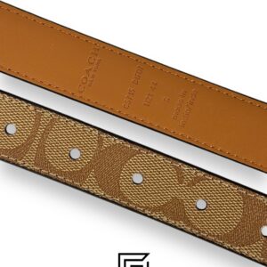 Signature Buckle Belt 38 Mm COLOR Brown C5715 - Image 2