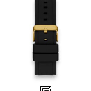 ⁦GUESS MEN Gold X BLACK TOW TONE Analog Watch -GW0423G2⁩ - الصورة ⁦4⁩