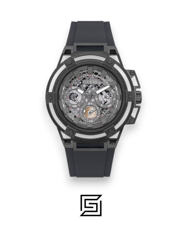 GUESS MEN BLACK TONE Analog Watch -GW0423G3