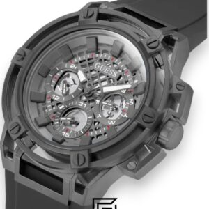 GUESS MEN BLACK TONE Analog Watch -GW0423G3 - Image 5