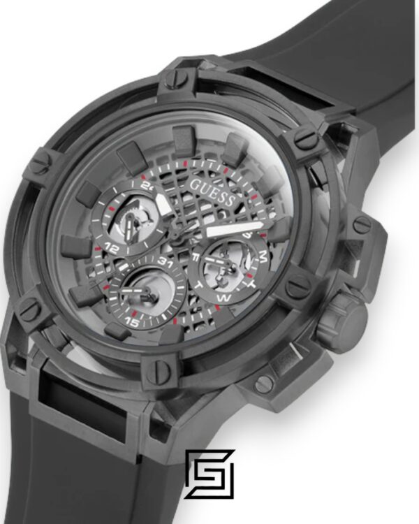 GUESS MEN BLACK TONE Analog Watch -GW0423G3