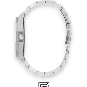 ⁦GUESS MEN SILVER Tone Analog Watch - GW0575G1⁩ - الصورة ⁦3⁩