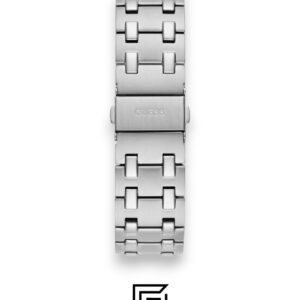 ⁦GUESS MEN SILVER Tone Analog Watch - GW0575G1⁩ - الصورة ⁦4⁩