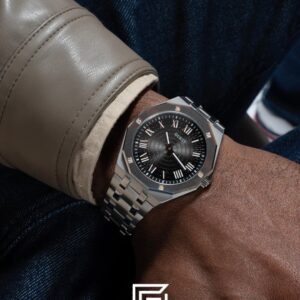 ⁦GUESS MEN SILVER Tone Analog Watch - GW0575G1⁩ - الصورة ⁦7⁩