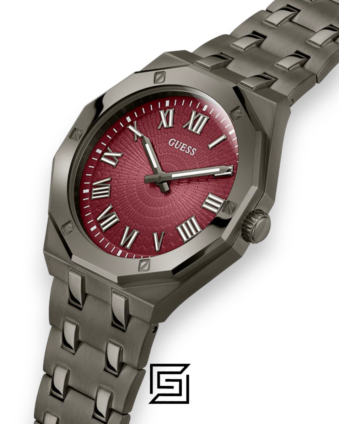 GUESS MEN GUN Tone Analog GW0575G5 - Image 5