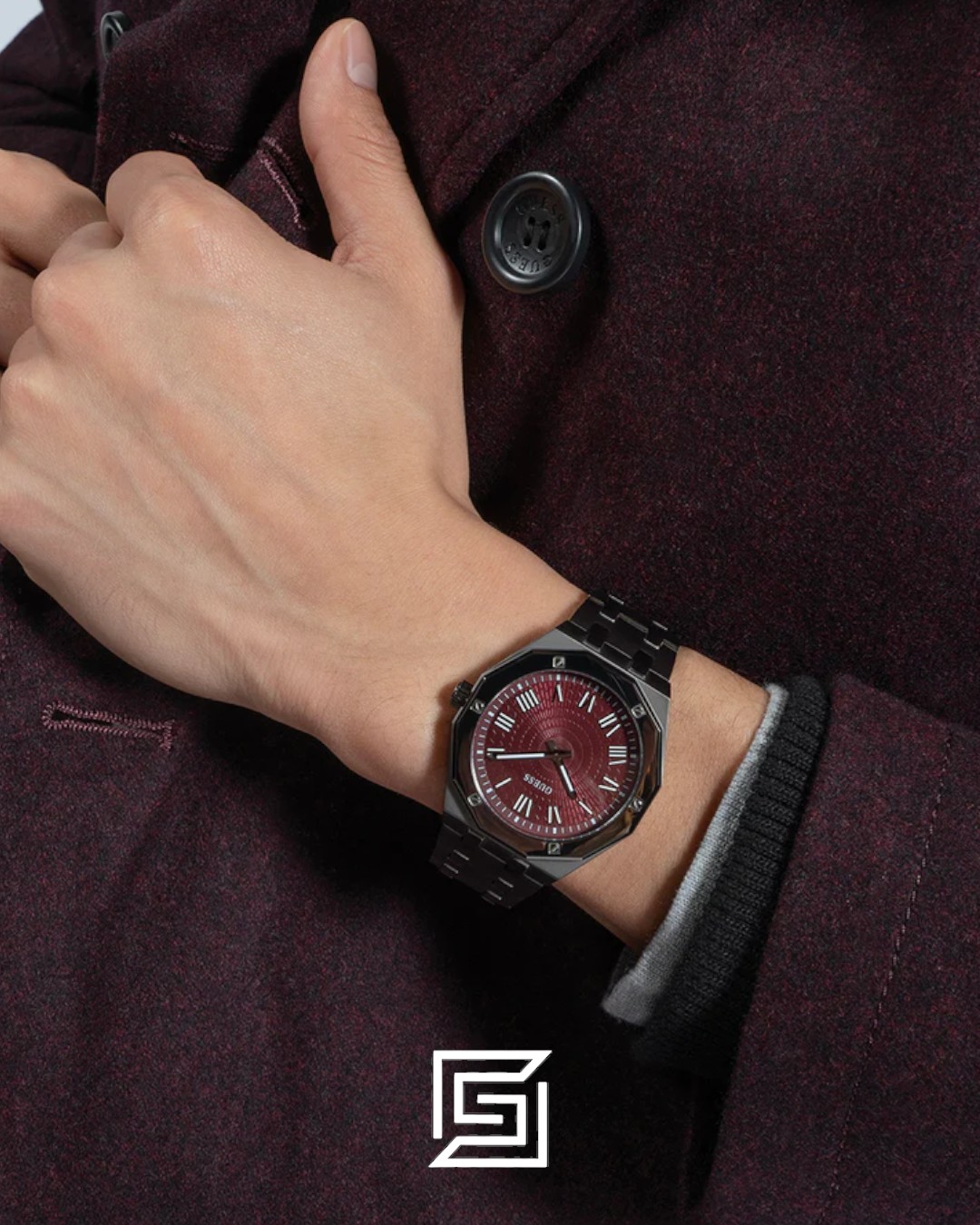 GUESS MEN GUN Tone Analog GW0575G5 - Image 6