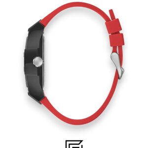 GUESS MEN BLACK Tone Analog Band Color	Red WATCH GW0203G4 - Image 3
