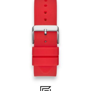 ⁦GUESS MEN RED Tone Analog Band Color RED WATCH GW0203G5⁩ - الصورة ⁦4⁩
