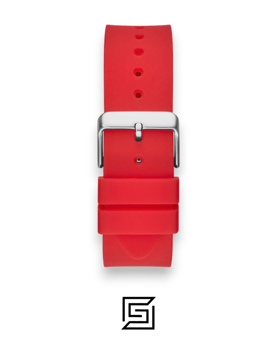 ⁦GUESS MEN RED Tone Analog Band Color RED WATCH GW0203G5⁩ - الصورة ⁦4⁩